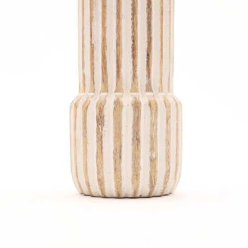 Decorative Wooden Centerpiece Candle Holder- Elegant Candle Stand For Any Occasion